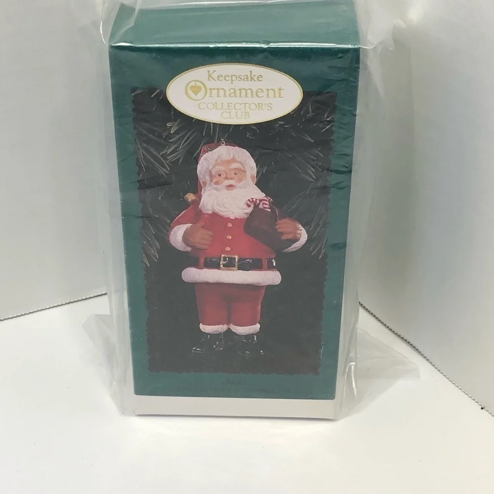 1996 Hallmark Keepsake Santa Ornament